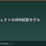 GXプロジェクトのIRR試算モデル — 脱炭素投資の投資回収シミュレーション
